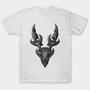 deer skull art T-Shirt